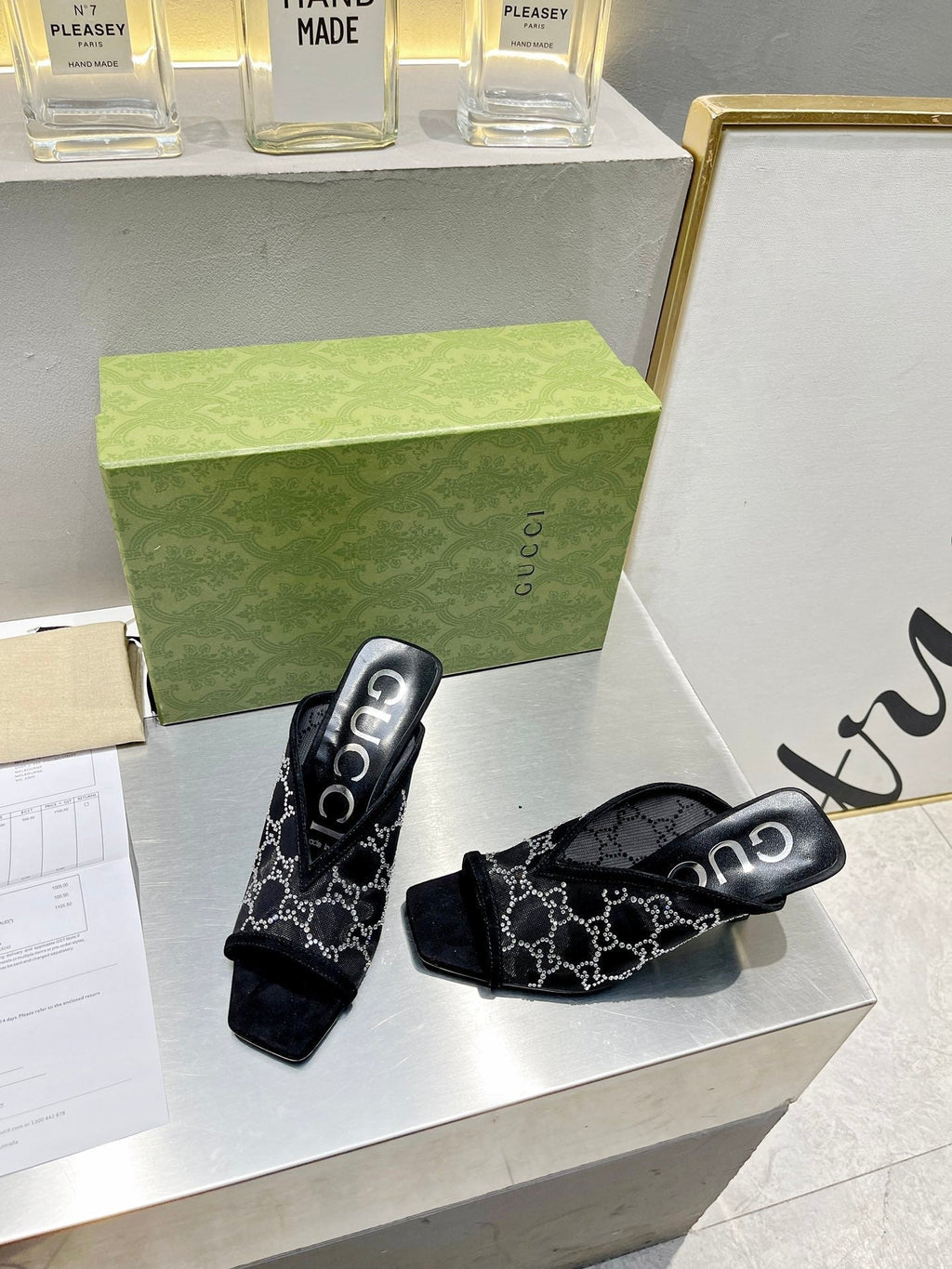 New 1:1 rep Gucci HIGH HEELS 043
