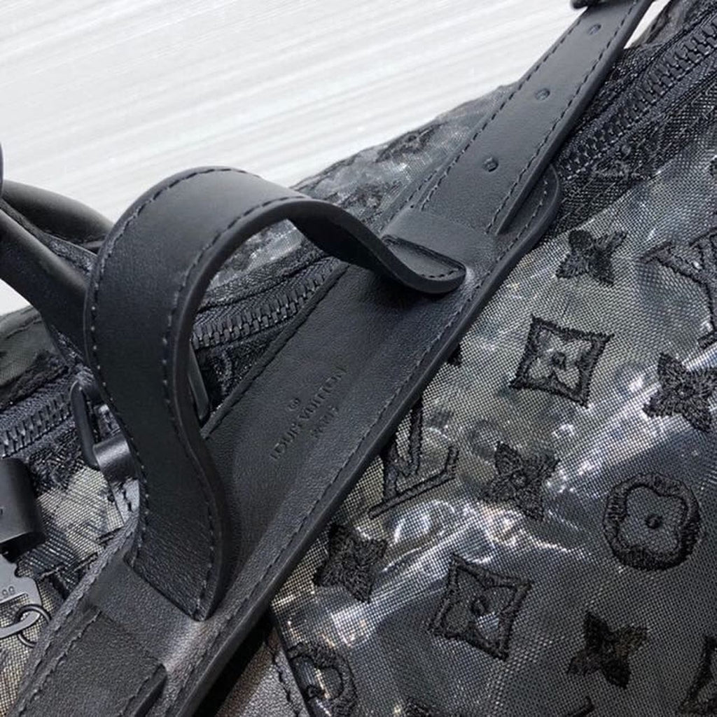 Louis Vuitton Keepall Bandouliere 50 Monogram Black By Virgil Abloh For Women, WoBags, Shoulder And Crossbody Bags 19.7in/50cm Louis Vuitton M53971