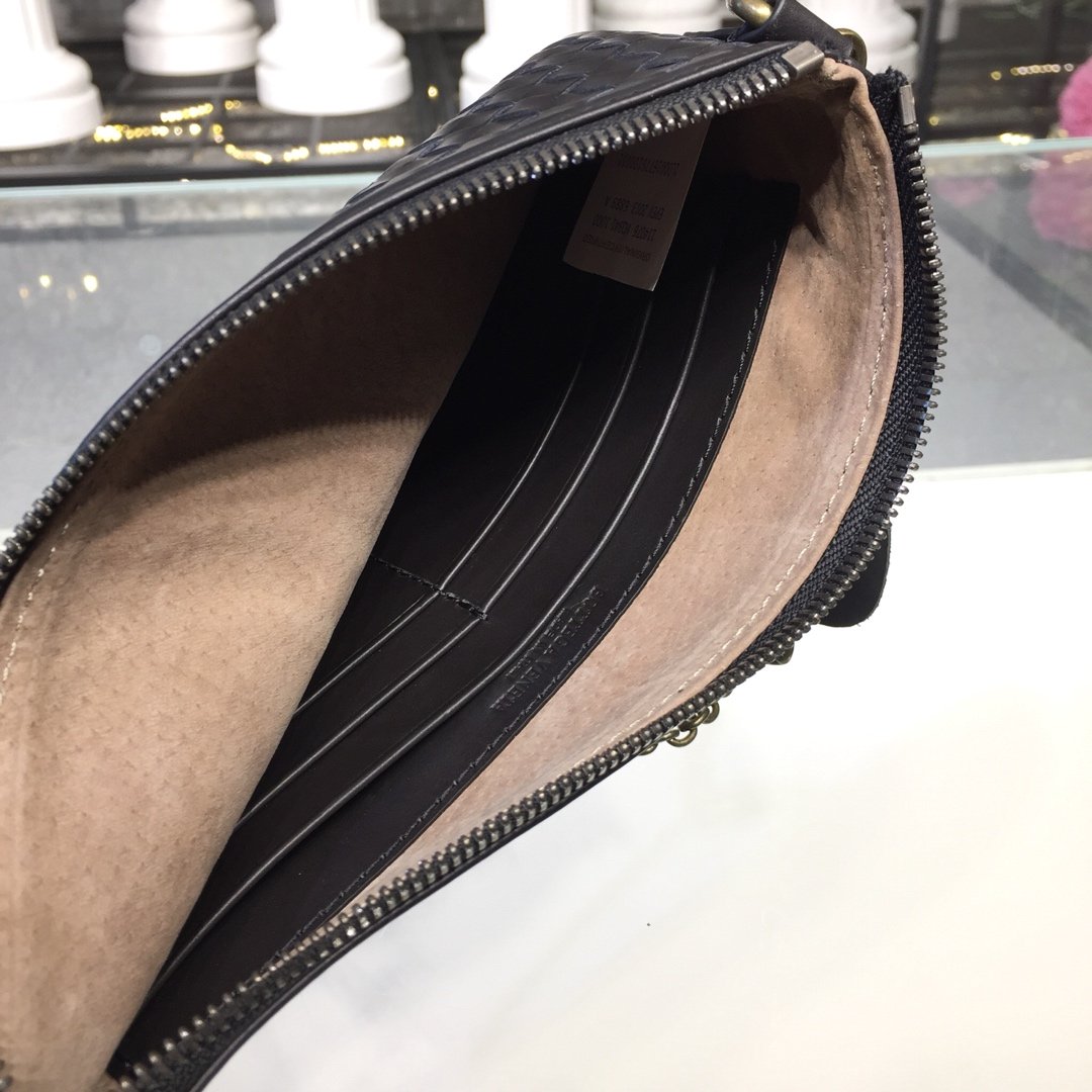 Chain Shoulder Bag Black, For Women, Women Bags 9.6in/24.5cm