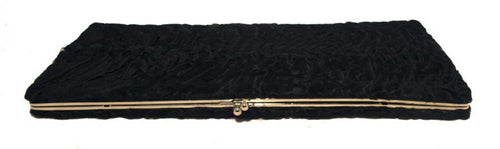 Brooks Brothers Black Swarkara Oversized Clutch