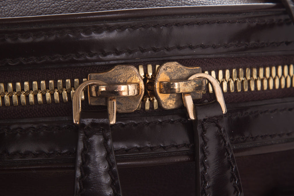 Celineline Brown Winged- Tip Tassle Detail  Shoulder Bag