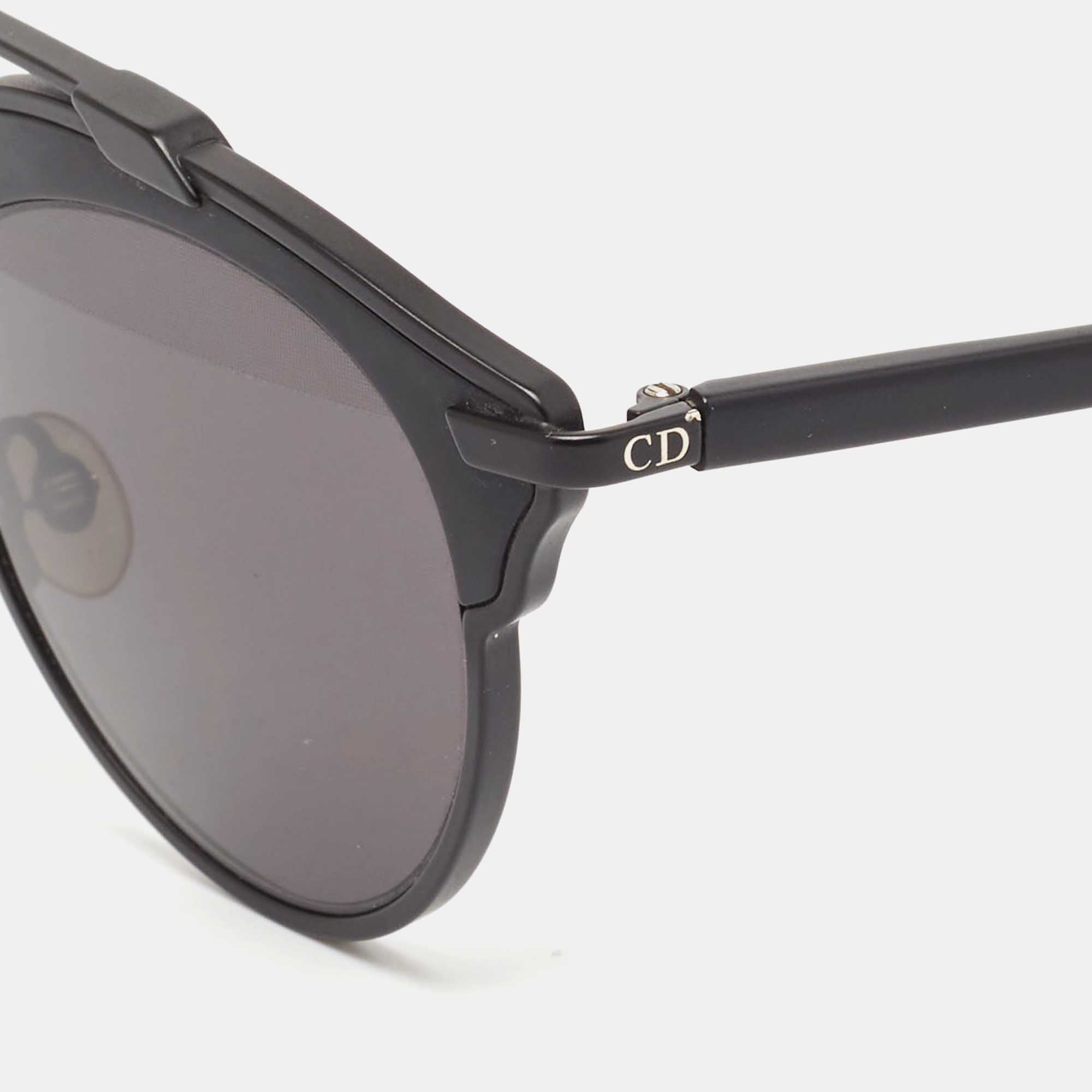 Dior Matt Black So 1 :1 Rep Aviators Sunglasses
