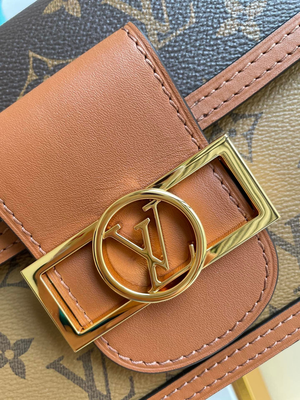 Louis Vuitton Mini Dauphine Monogram And Monogram Reverse Canvas By Nicolas Ghesquière For Spring-Summer, For Women  Shoulder Bags 20cm Louis Vuitton M45959