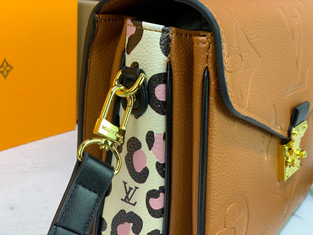 Louis Vuitton Pochette Metis Monogram Empreinte Caramel For Women,  Shoulder And Crossbody Bags 9.8in/25cm Louis Vuitton