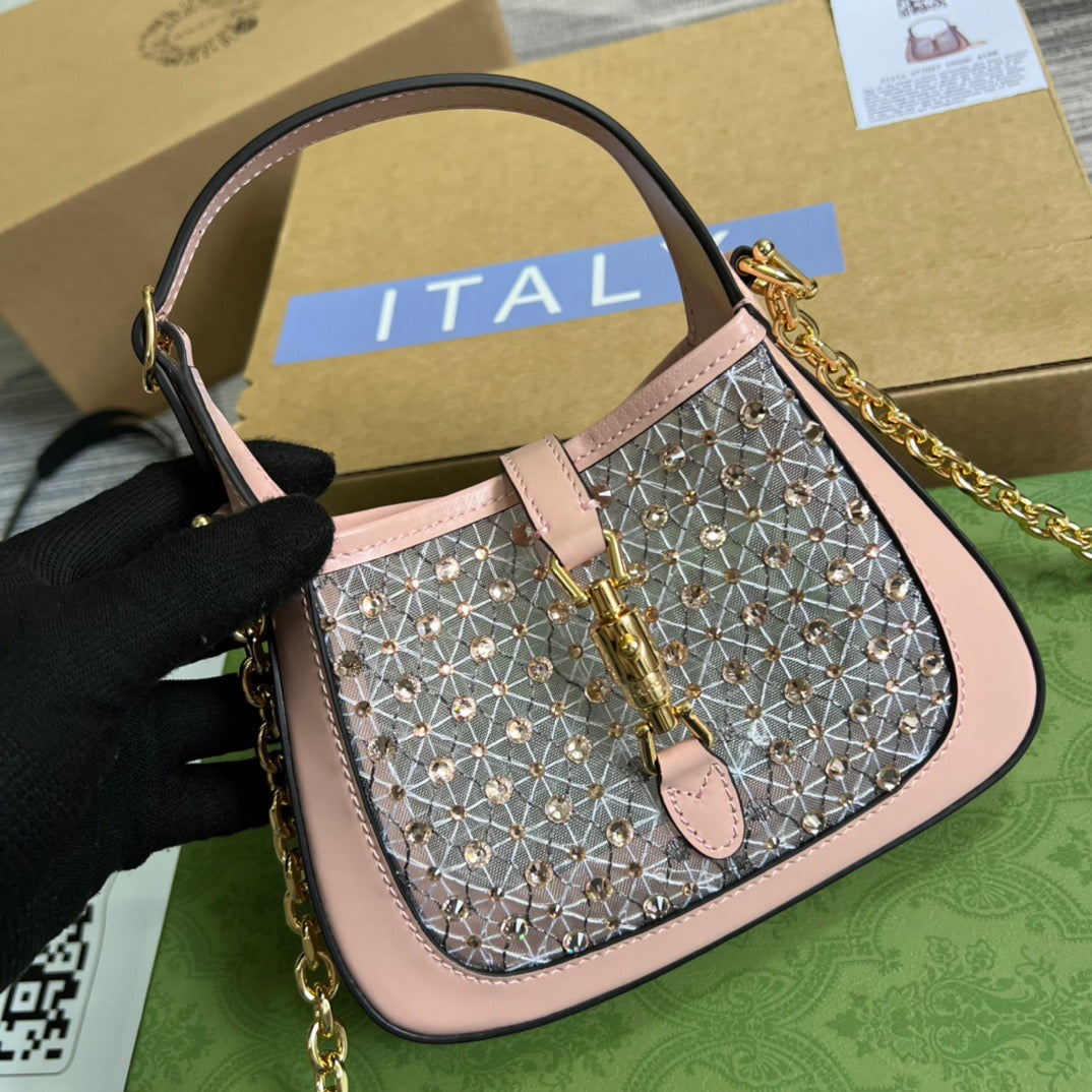 Jackie 1961 Mini Shoulder Bag Light Pink For Women, Women’s Bags 7.5in/19cm Glami