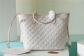 Louis Vuitton Neverfull MM Monogram Empreinte Pale Beige For Women,  Shoulder and Crossbody Bags 12.2in/31cm Louis Vuitton M46231