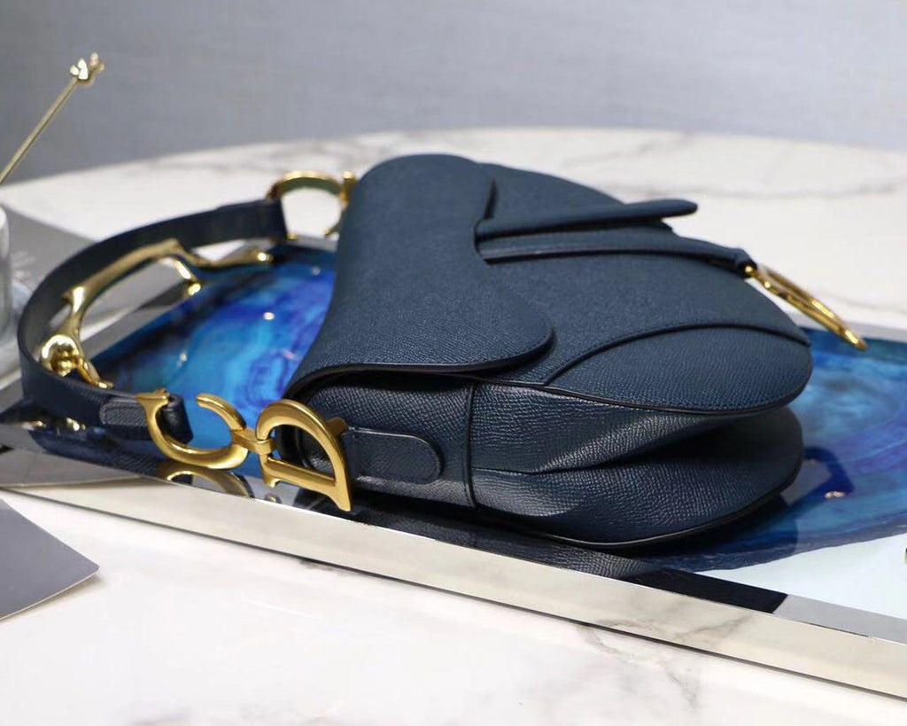 Saddle Shoulder Bag Blue For Women 7in/17cm CD
