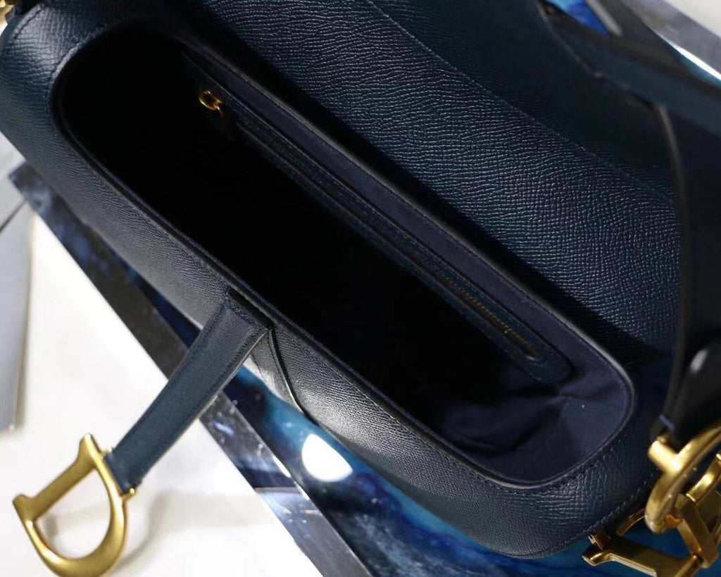 Saddle Shoulder Bag Blue For Women 7in/17cm CD
