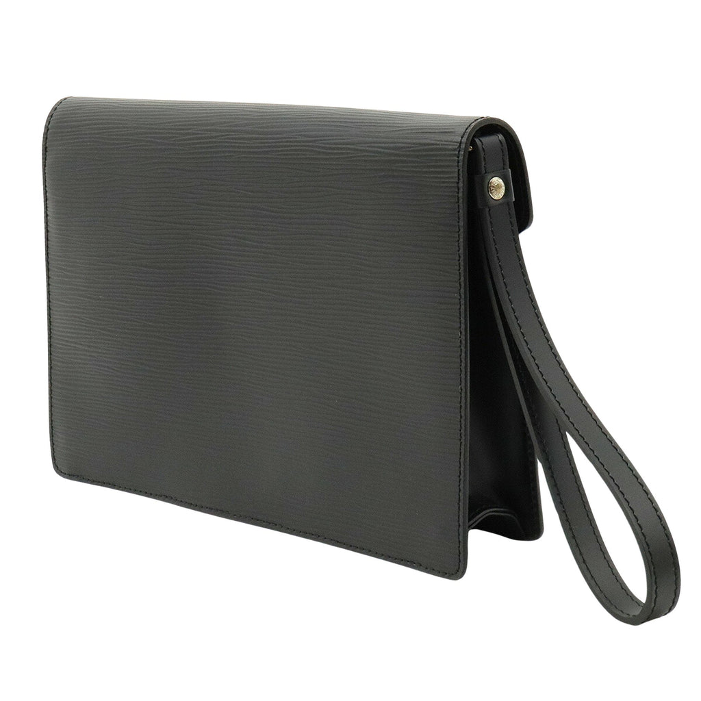 Louis Vuitton Sellier Drangonne  Leather Clutch Bag