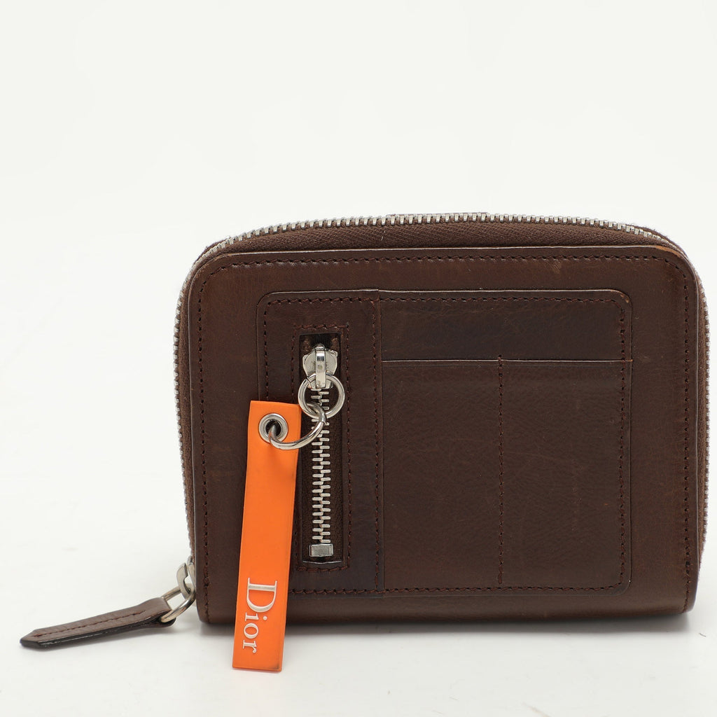 Dior Br Leather Flight Bifold Wallet