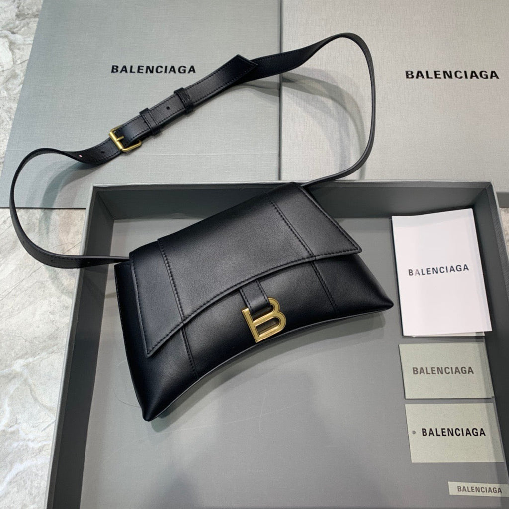 Downtown XS Shoulder Bag In Black, For Women,  Bags 10in/25cm