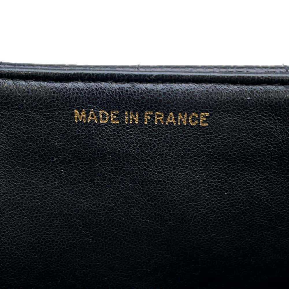 CHANEL Mademoiselle ChainShoulder Bag Black Caviar Leather