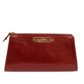 Louis Vuitton Cosmetic Pouch   Leather Clutch Bag