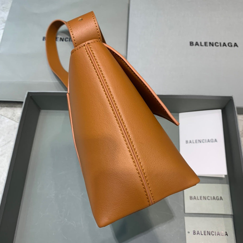 Downtown Small Shoulder Bag In Brown, For Women,  Bags 11.8in/30cm