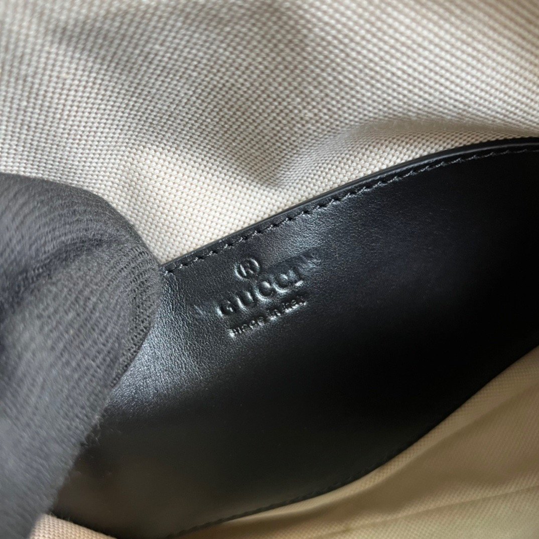 Gucci Matelasse Shoulder Bag Black For Women, Women’s Bags 9in/23cm Gucci