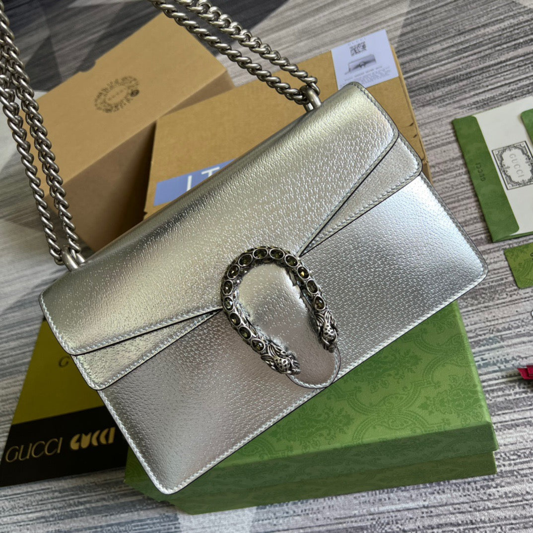 Gucci Dioronysus Small Shoulder Bag SiLouis Vuittoner For Women, Women’s Bags 10in/26cm Gucci 499623 1TRBN 8173