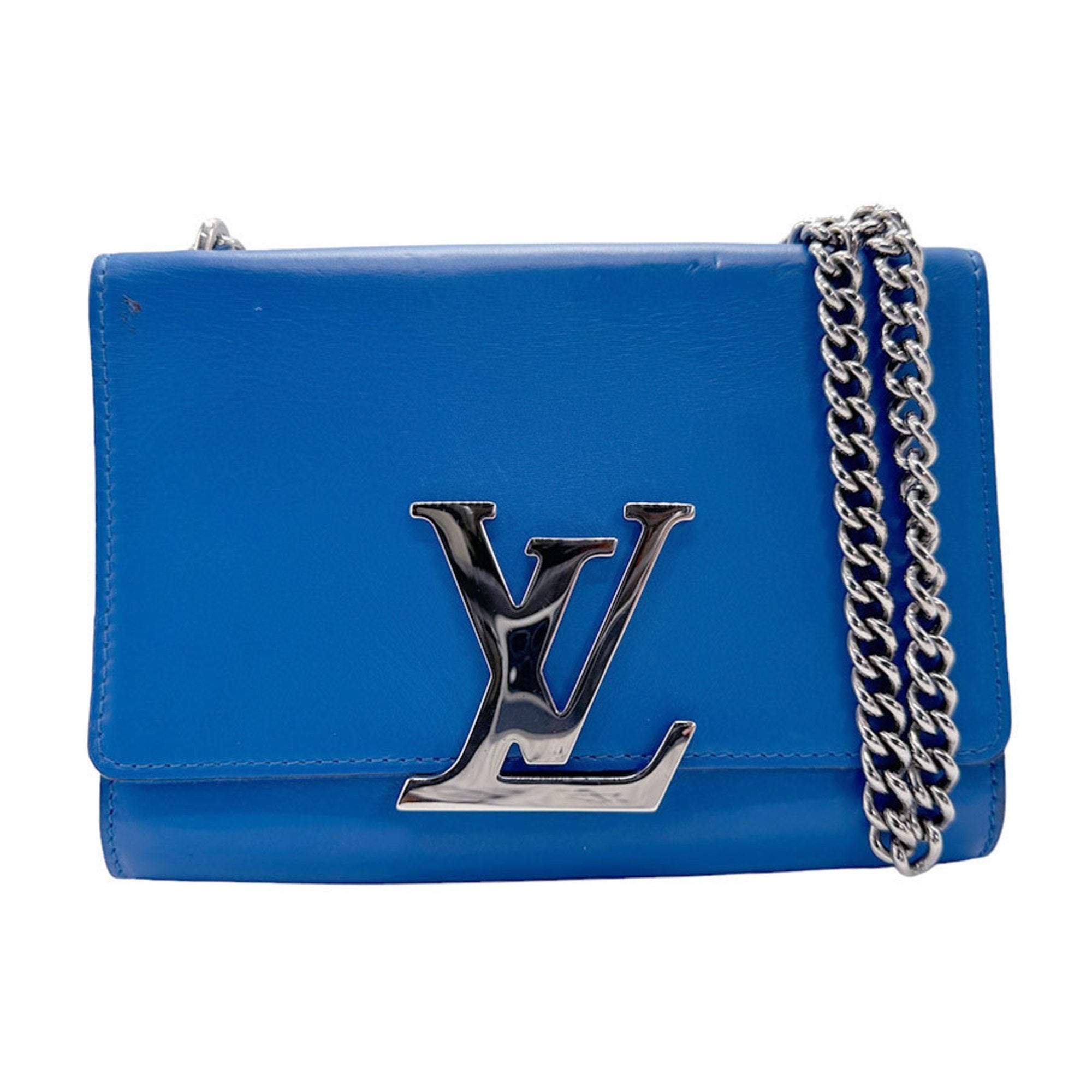 Louis Vuitton Louise  Leather Clutch Bag