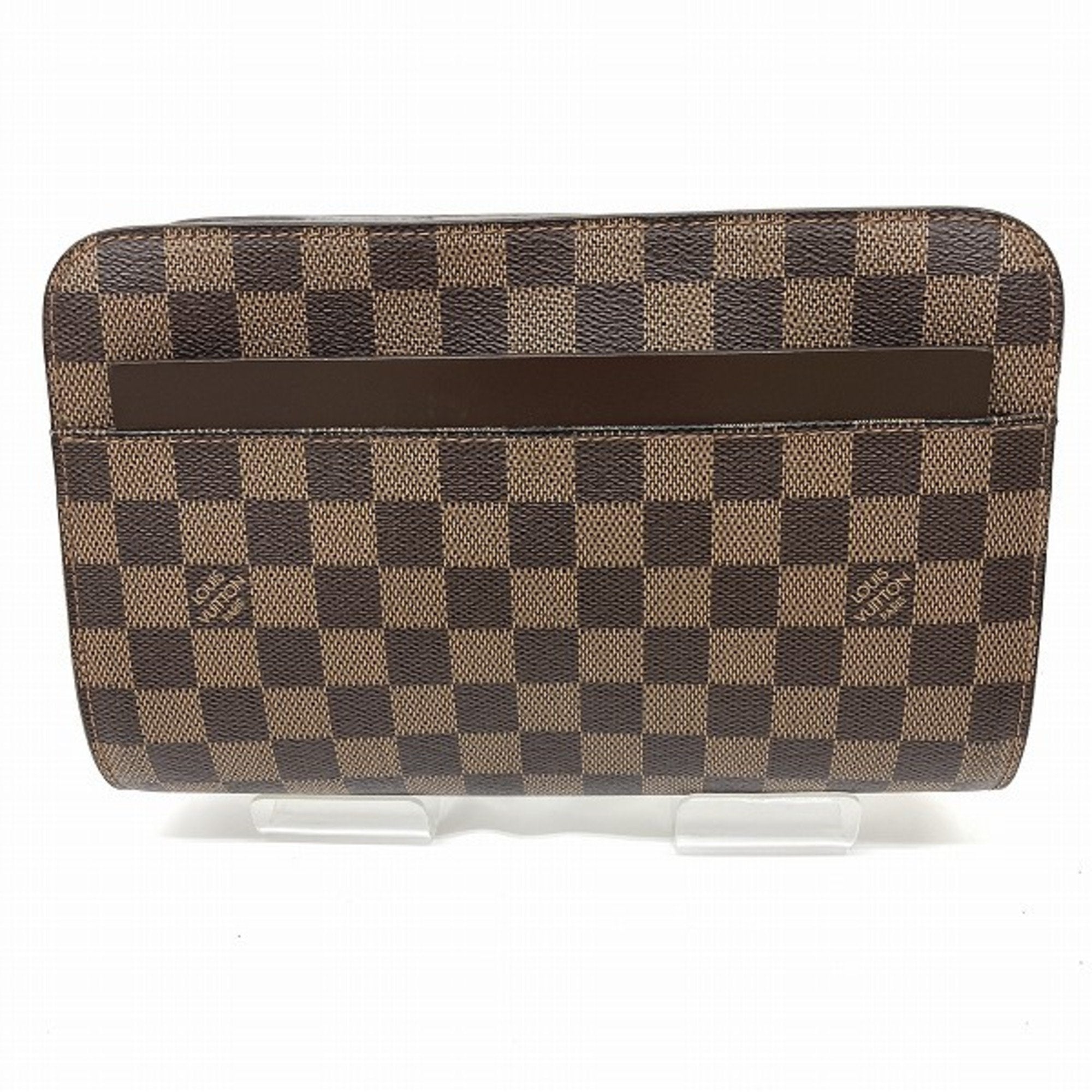 Louis Vuitton Saint Louis  Canvas Clutch Bag