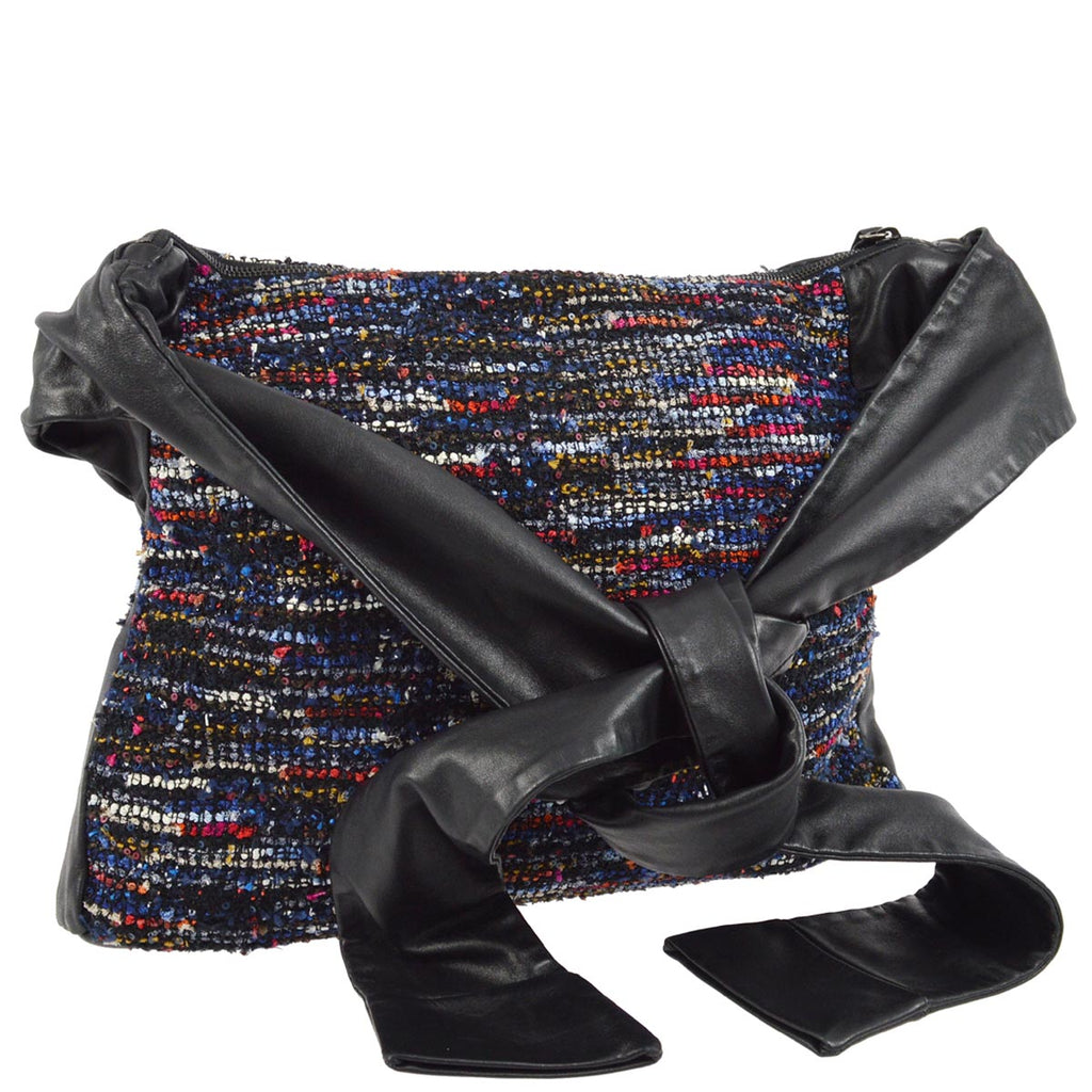 Chanel 2014-2015 Tweed Lambskin Jacket Bum Bag