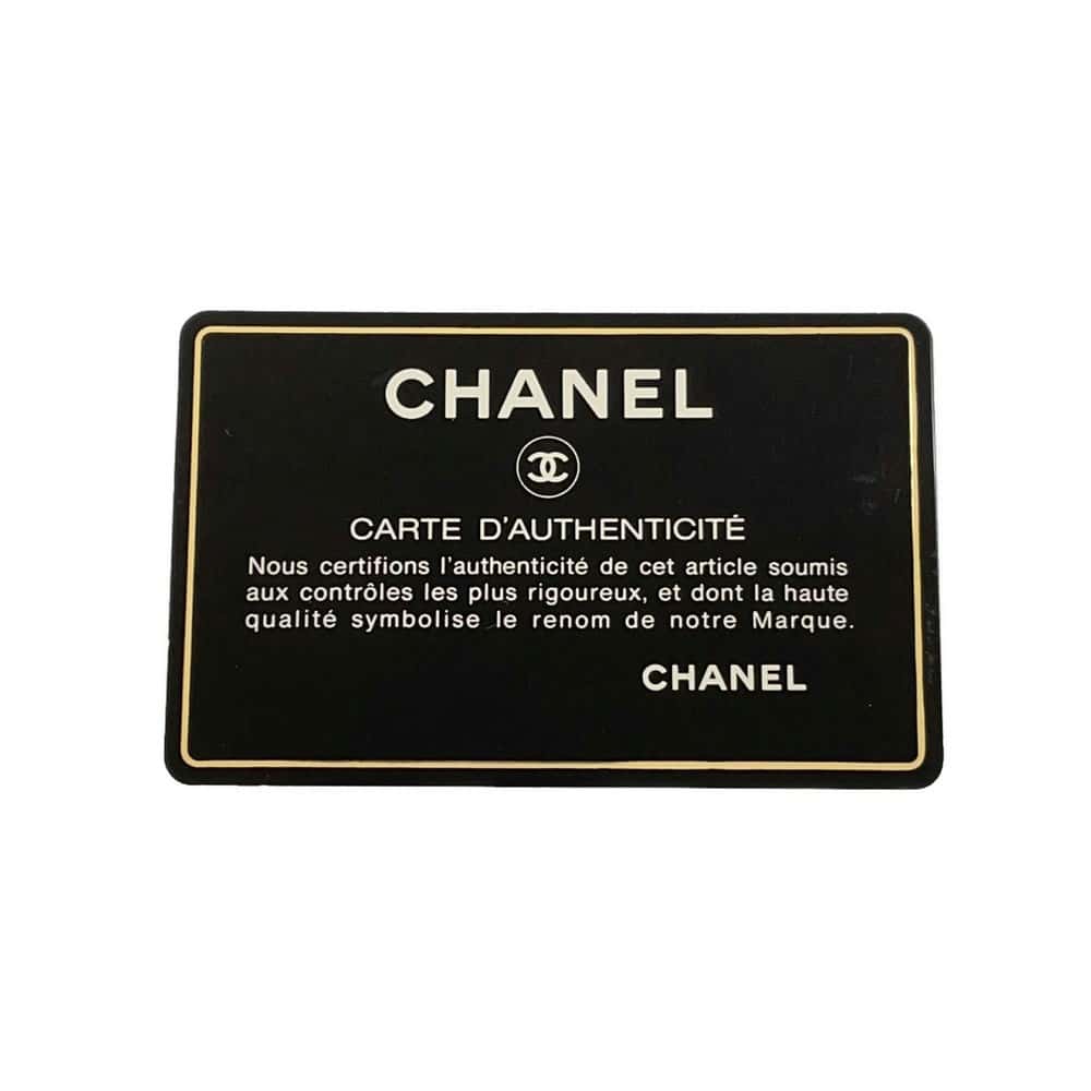 CHANEL Matelasse Double FaCeline ChainShoulder Bag Black Lambskin Size 30