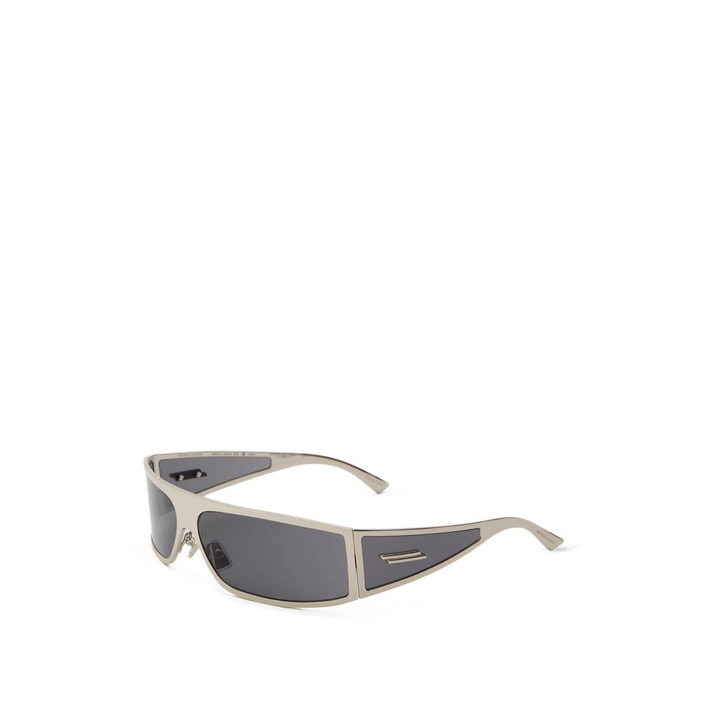 Bottega Veneta Gray Metal Men's Sunglasses