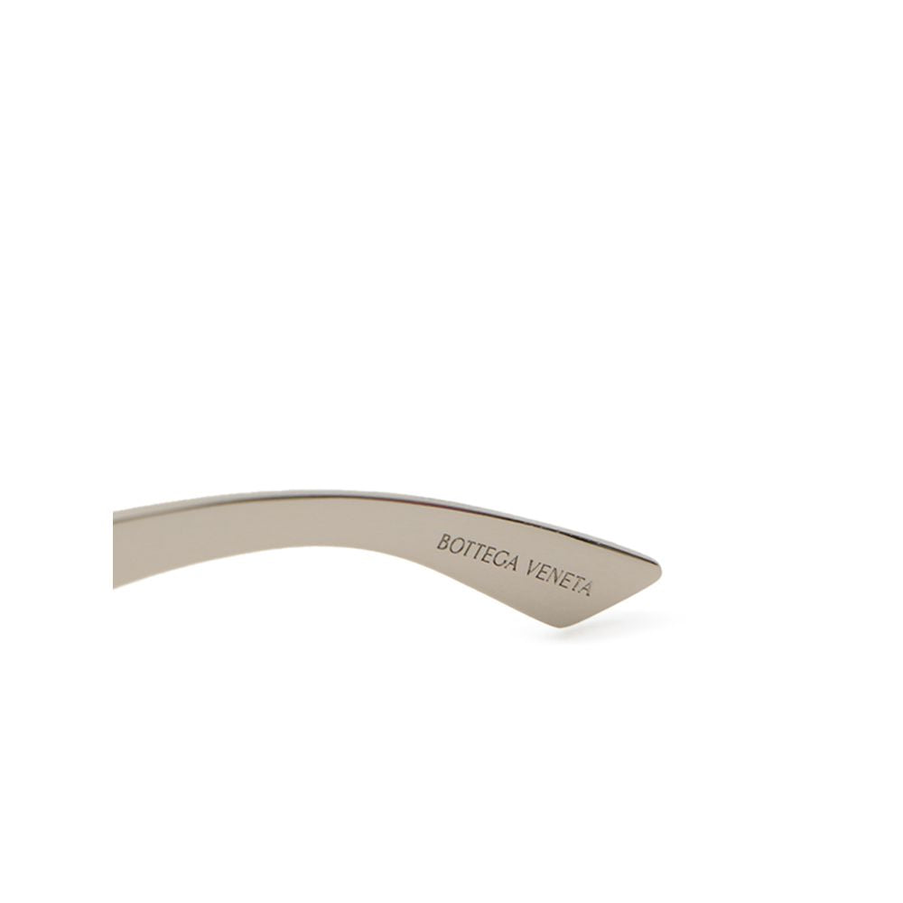 Bottega Veneta Gray Metal Men's Sunglasses