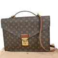 LOUIS VUITTON Porte Documents Shoulder Bag