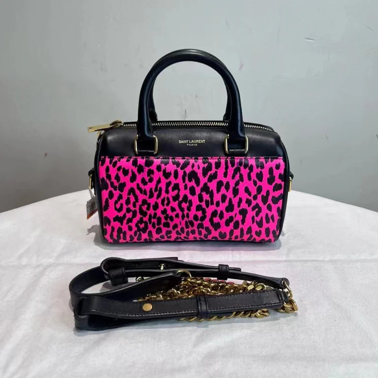 Saint Laurent Classic Baby Duffle Bag - Black Handle TT 0017