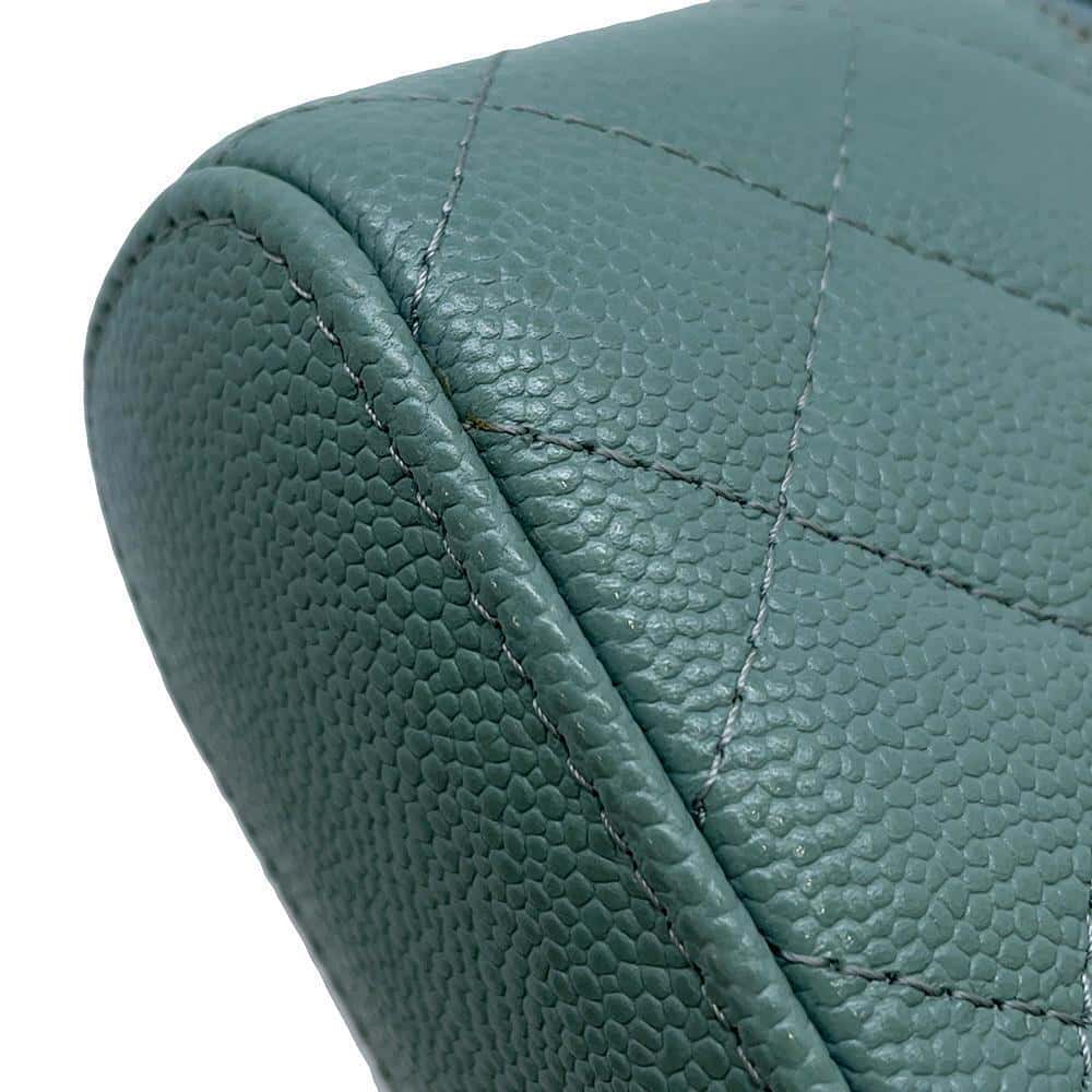 CHANEL Small Vanity Shoulder Bag GreenAP2503 Caviar Leather