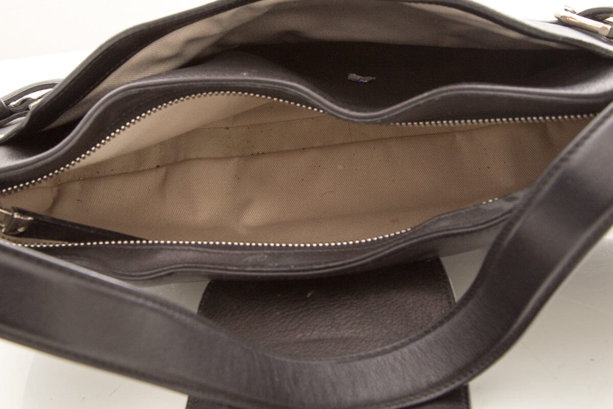 Ferragamo Black Shoulder Bag