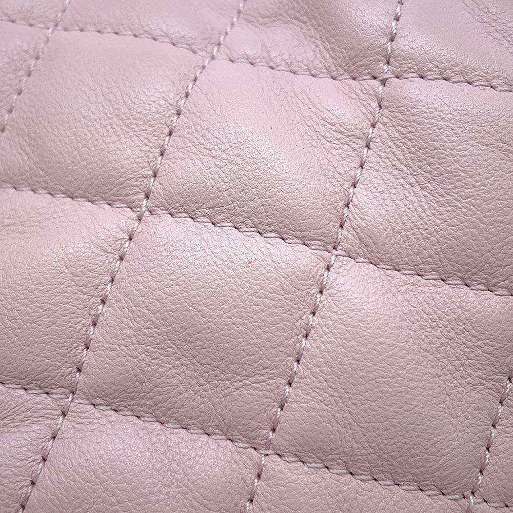 CHANEL Pearl ChainShoulder Bag PinkAS2529 Leather