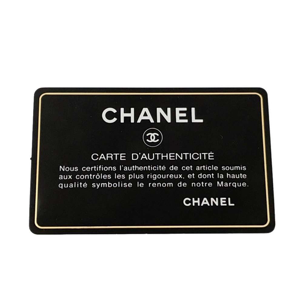 CHANEL CC Logo ChainShoulder Bag NavyAS0321 Leather
