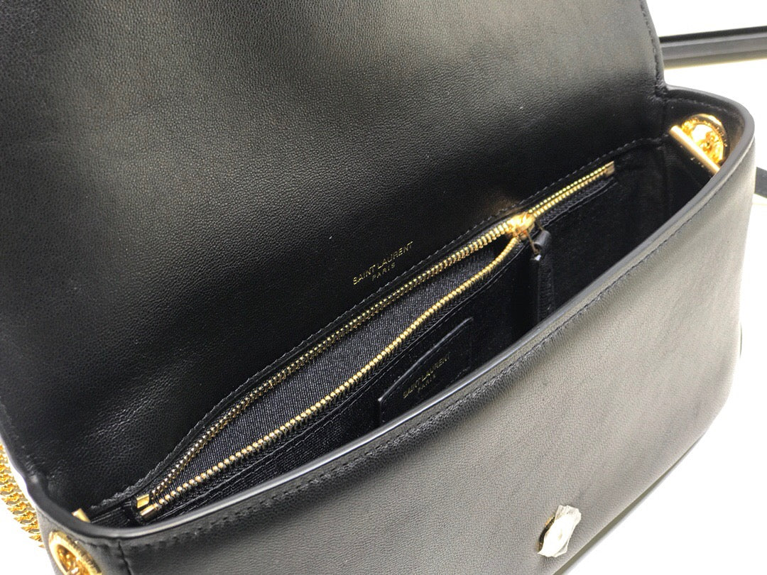 Kate Tassel Small Shoulder Bag Black For Women 10.2in/26cm YSL P00483545