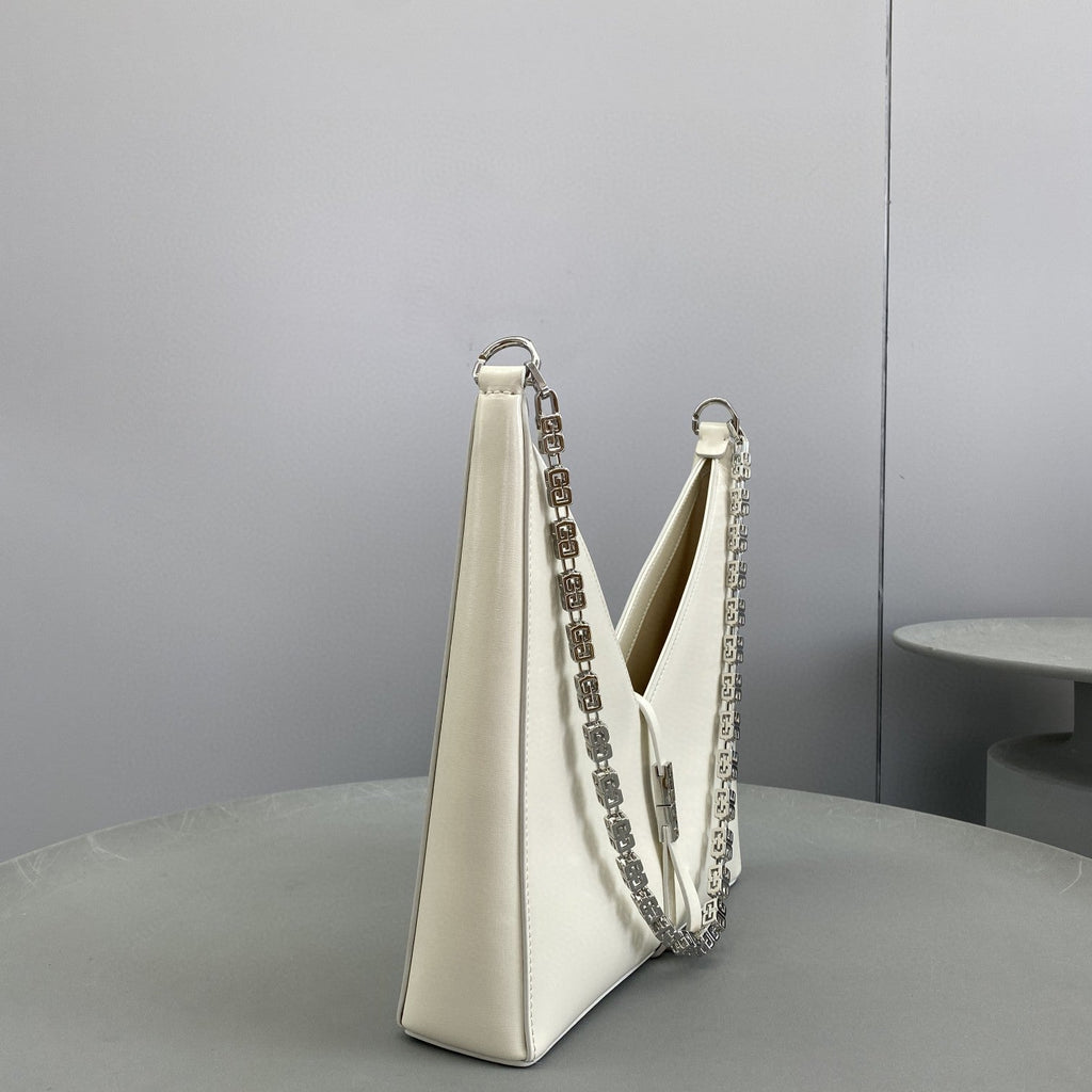 gv Small Cut Out Bag Ivory For Women, Handbags, Shoulder Bags 10.6in/27cm GVCÃ‚Â 