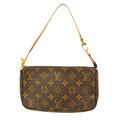 Louis Vuitton Pochette Accessoires  Canvas Clutch Bag