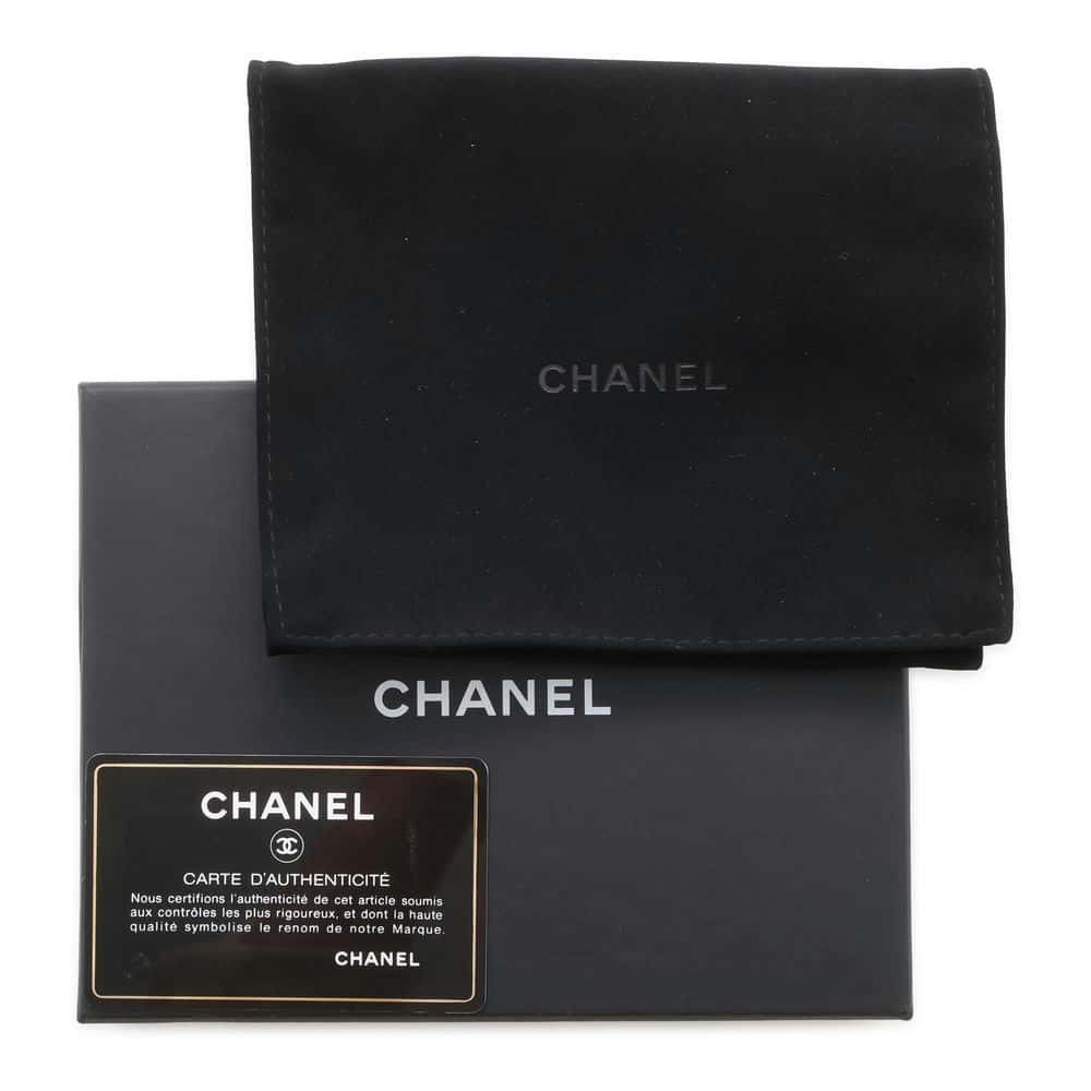 CHANEL CHANEL19 ChainShoulder Card Case BlackAP2409 Lambskin