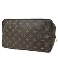 Louis Vuitton Trousse Toilette 28  Canvas Clutch Bag