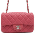 CHANEL Mini Matelasse ChainShoulder Bag PinkA69900 Lambskin Size Mini