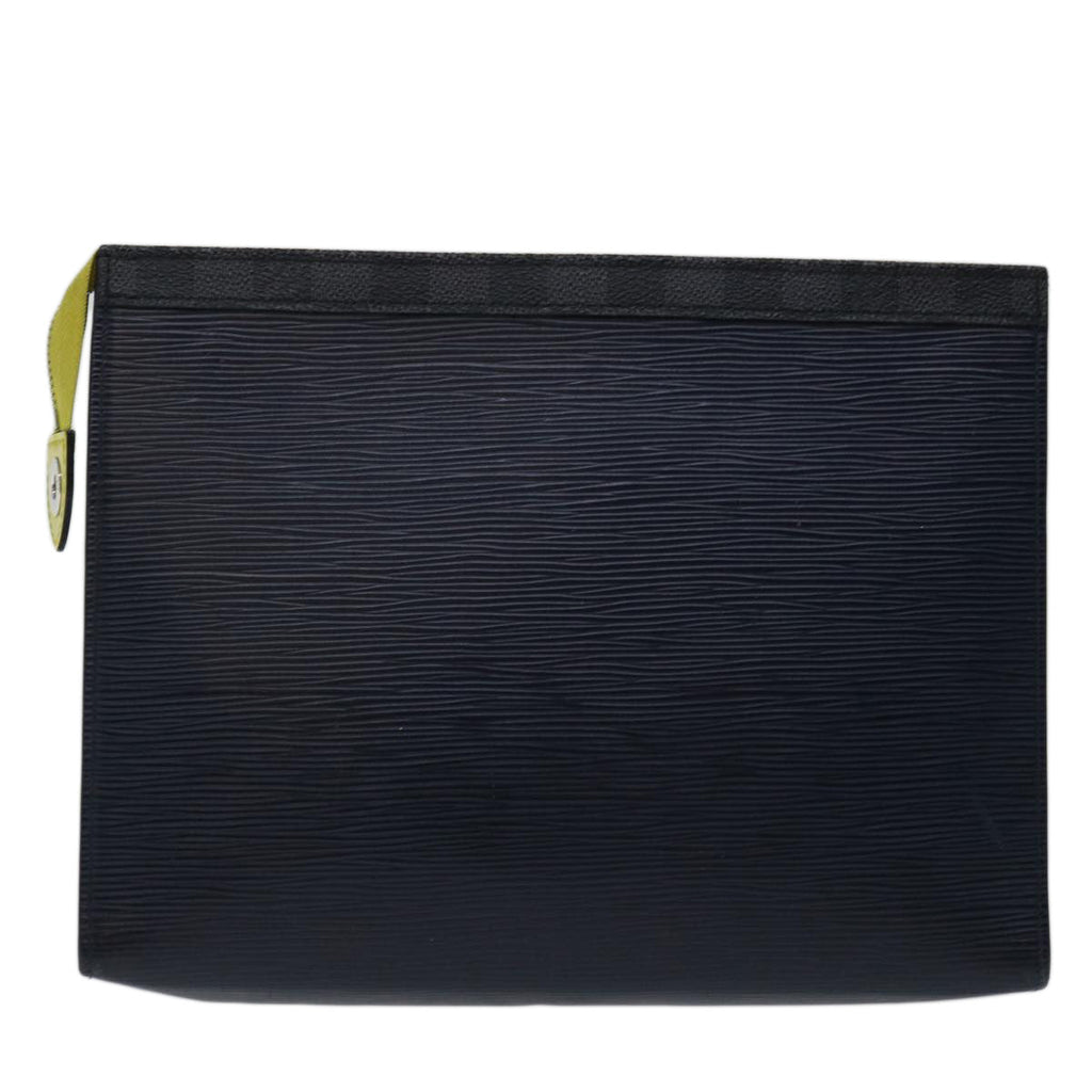 Louis Vuitton Pochette Voyage  Leather Clutch Bag