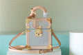 Louis Vuitton The Camera Box Monogram Empreinte By Nicolas Ghesquiere Light Blue/Light Pink For Women,  Shoulder And Crossbody Bags 6.3in/16cm Louis Vuitton