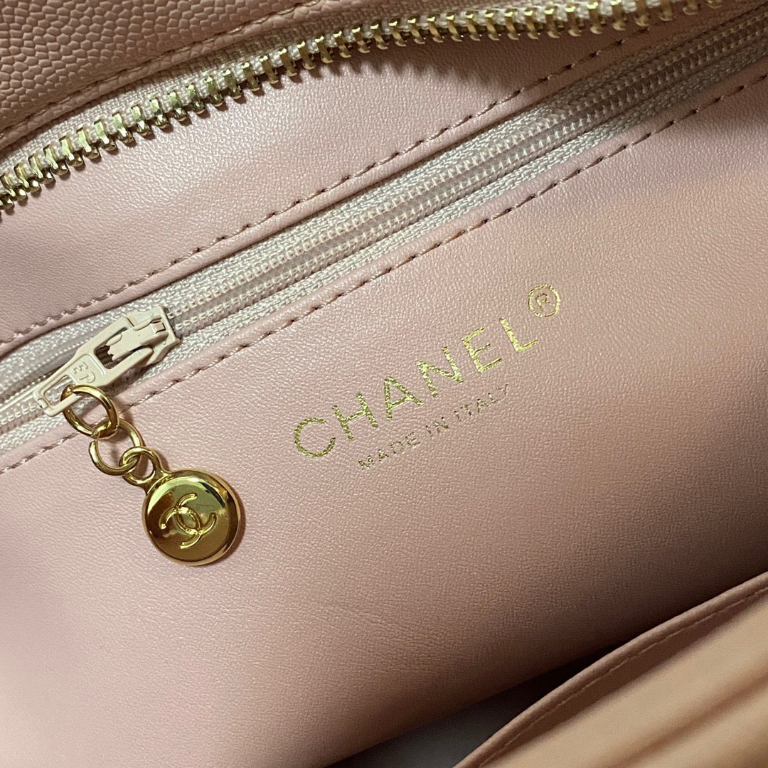 ChanelMedallion Tote Gold Hardware Caviar PiNike For Women Handbags, Shoulder Bags 15.6in/32cmÃ‚Â 