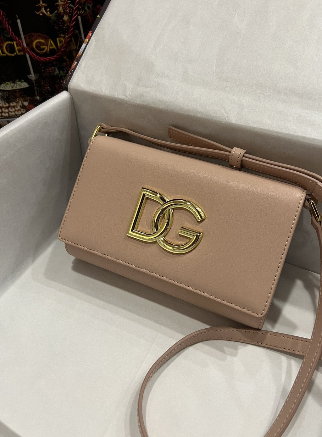 DG 3.5 Clutch Beige For Women 8.3in/21cm DG 