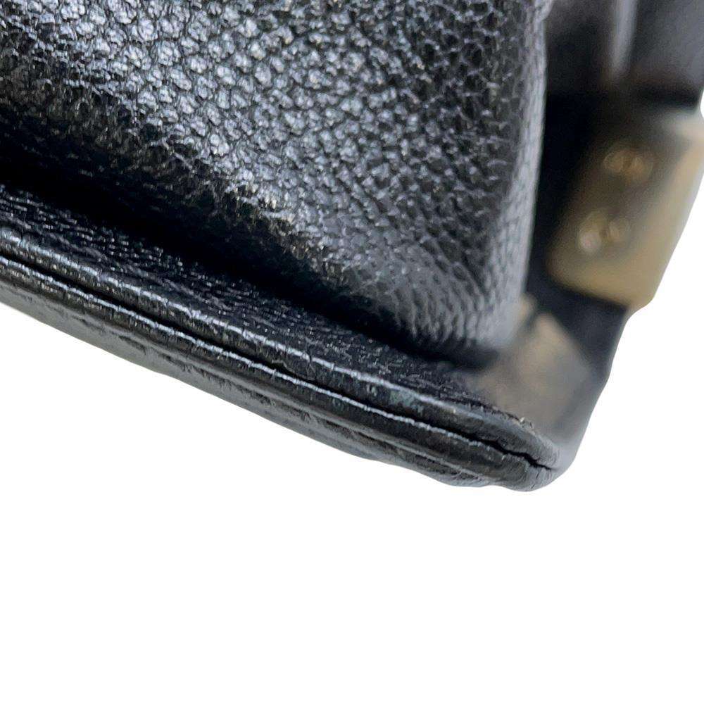 CHANEL Boy Chanel ChainShoulder Bag BlackA67364 Caviar Leather Size Mini