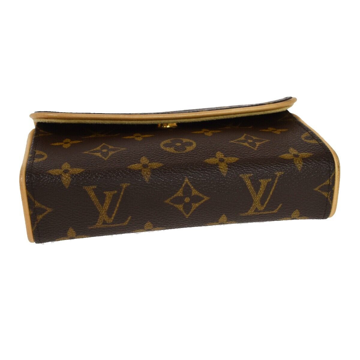 Louis Vuitton Pochette Florentine  Canvas Clutch Bag