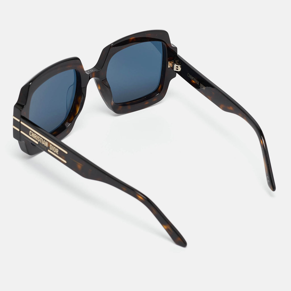 Dior Dark Br Diorsignature S1U Oversized Sunglasses