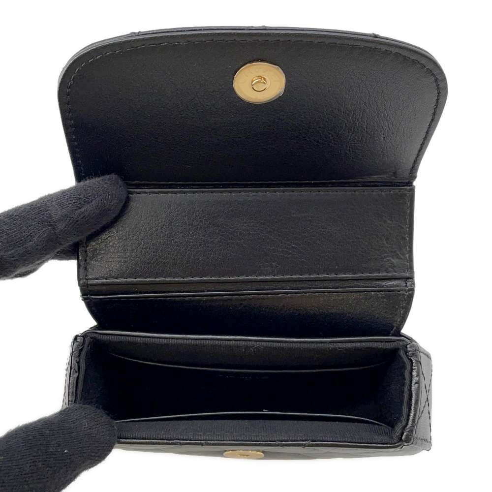 CHANEL Matelasse Chain Clutch BlackAP3378 Lambskin