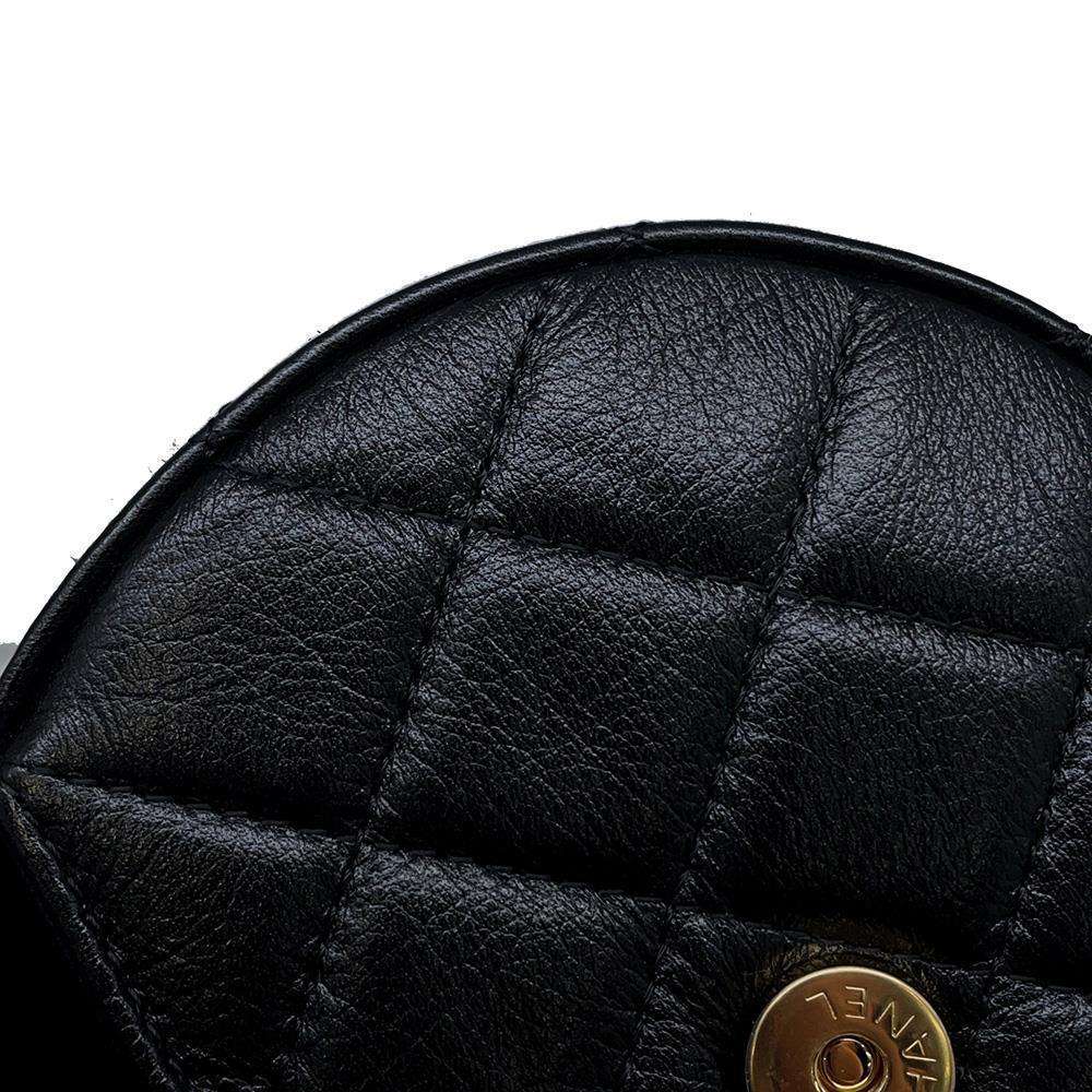 CHANEL Matelasse Chain Clutch BlackAP3378 Lambskin