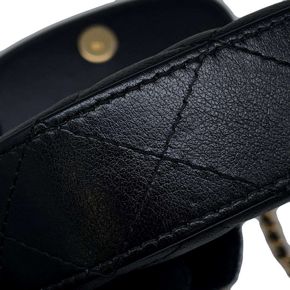 CHANEL Matelasse Chain Clutch BlackAP3378 Lambskin