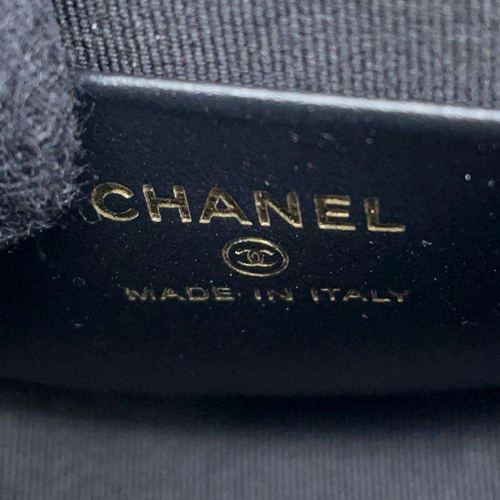 CHANEL Matelasse Chain Clutch BlackAP3378 Lambskin