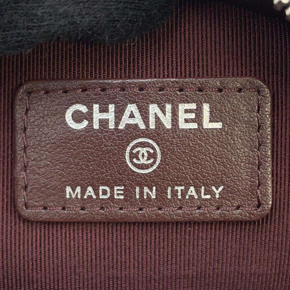 CHANEL Matelasse Round Shoulder Bag BlackAP0245 Lambskin Size Mini